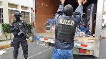 DNCD ocupan 673 paquetes presumiblemente cocaína en Puerto de Caucedo