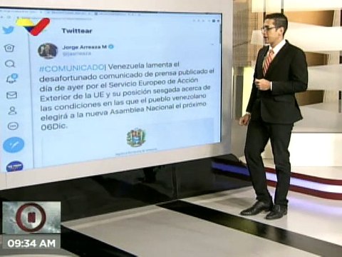 COMUNICADO | Venezuela considera inadmisible pliego de condicionamientos de la UE para acompañar elecciones parlamentarias