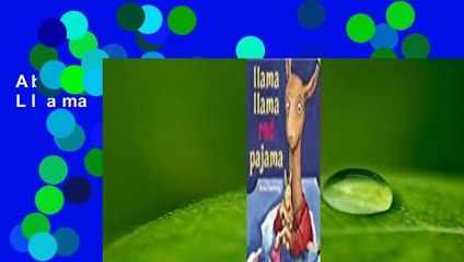 About For Books  Llama Llama Red Pajama  Review