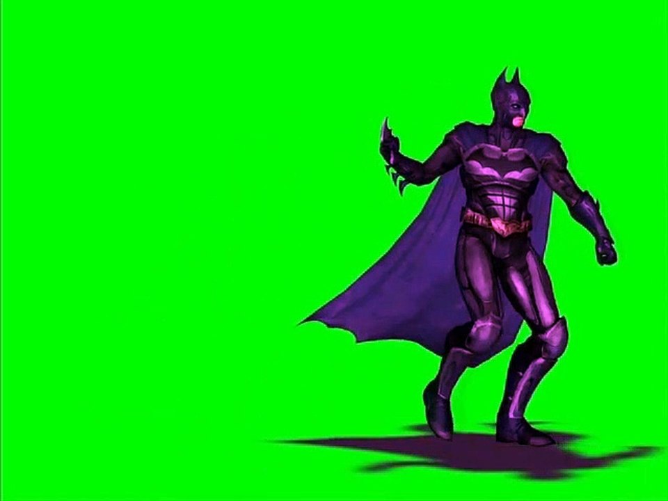 BATMAN GREEN SCREEN