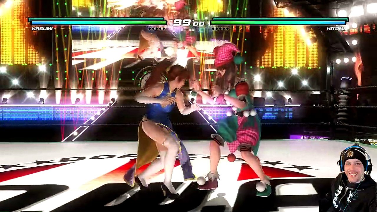 DOA5LR Honoka And Hitomi Vs. Ayane And Kasumi