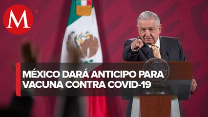 Entre hoy y mañana daremos anticipo de vacuna anticovid: AMLO