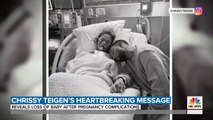 Chrissy Teigen Suffers Miscarriage After Pregnancy Complications - TODAY