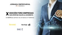 X Edición del foro ‘Empresas que aportan Valor al Accionista’