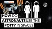 #AskNASA┃ How Do Astronauts Use The Potty In Space?