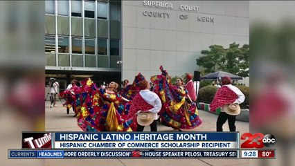 Hispanic Chamber of Commerce scholarship recipient and Mother reflect on what their culture means to them