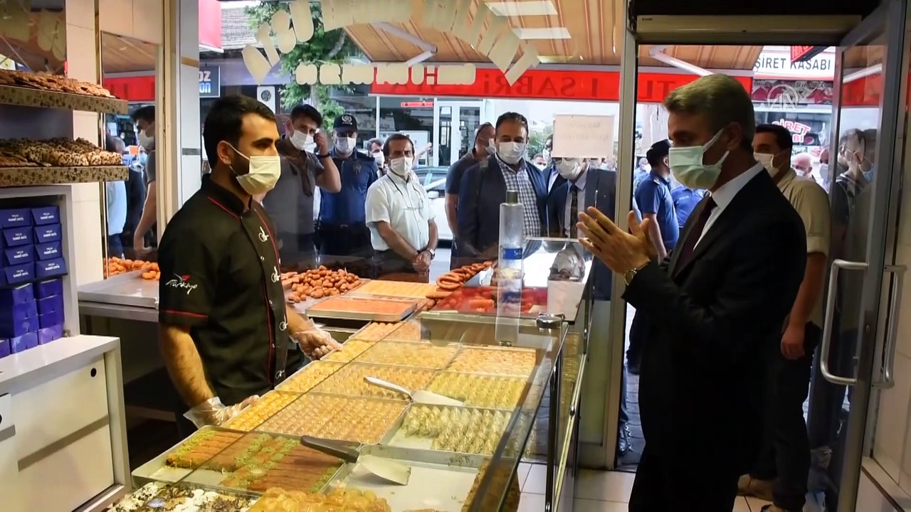 Malatya'da Kovid-19 tedbirlerine ilişkin denetimi