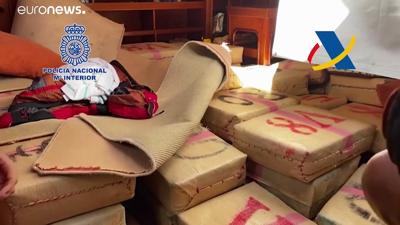 Das Rauschgift kam per Segelboot: 30 Tonnen Haschisch sichergestellt