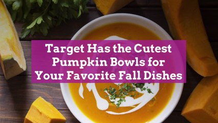Target Has the Cutest Pumpkin Bowls for Your Favorite Fall Dishes