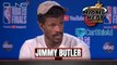 Jimmy Butler NBA Finals Game 1 Interview | Heat vs Lakers | Ankle Injury Update