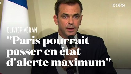 Olivier Véran annonce que Paris pourrait passer en alerte maximale lundi
