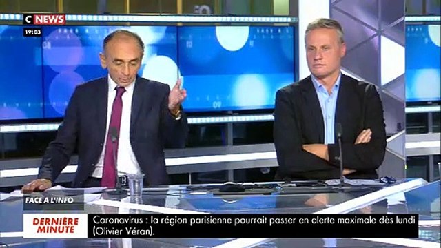 Sur CNews, face à Eric Zemmour, Christine Kelly se désolidarise au nom de la rédaction des propos du chroniqueur, qui décide de s'expliquer
