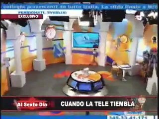 Cuando la tele tiembla: la naturaleza desata su furia en vivo