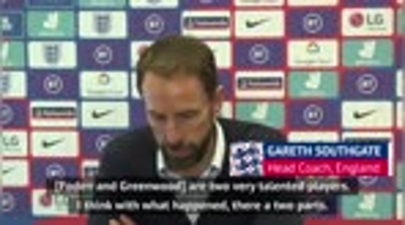 Southgate explains Foden and Greenwood England snub