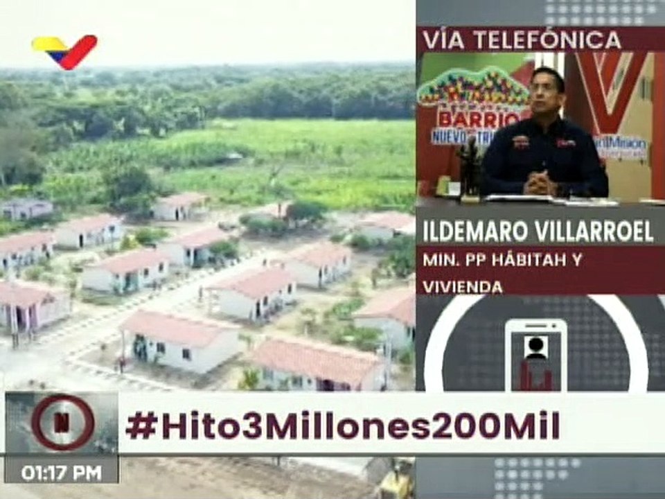 GMVV entregará este miércoles el hito 3 millones 200 mil a familias venezolanas