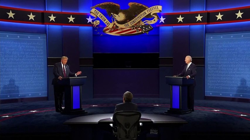 Joe Biden and Donald Trump face off in first presidential debate – watch live