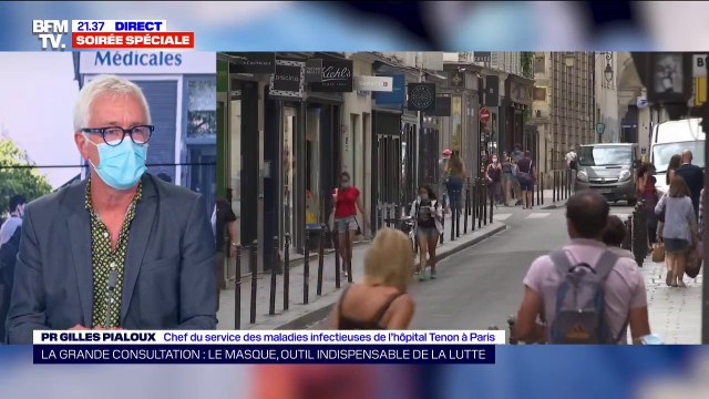 Pr Gilles Pialoux: La démonstration de l'efficacité du masque est indiscutable