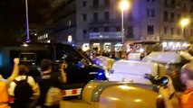 Els Mossos es despleguen a la plaça de Catalunya