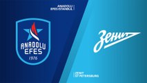 Anadolu Efes Istanbul - Zenit St Petersburg Highlights | Turkish Airlines EuroLeague, RS Round 1