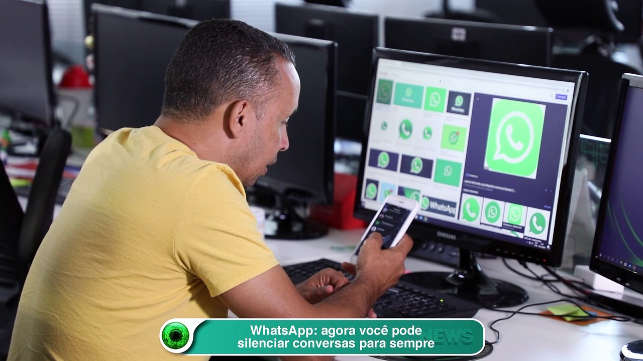 WhatsApp: agora você pode silenciar conversas...
