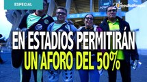 Liga MX permitirá un aforo de medio estadio en regreso de afición