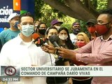 Juramentado Comando de Campasña Darío Vivas del Sector Universitario