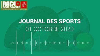 Journal des Sports du 1er octobre 2020 [Radio Côte d'Ivoire]