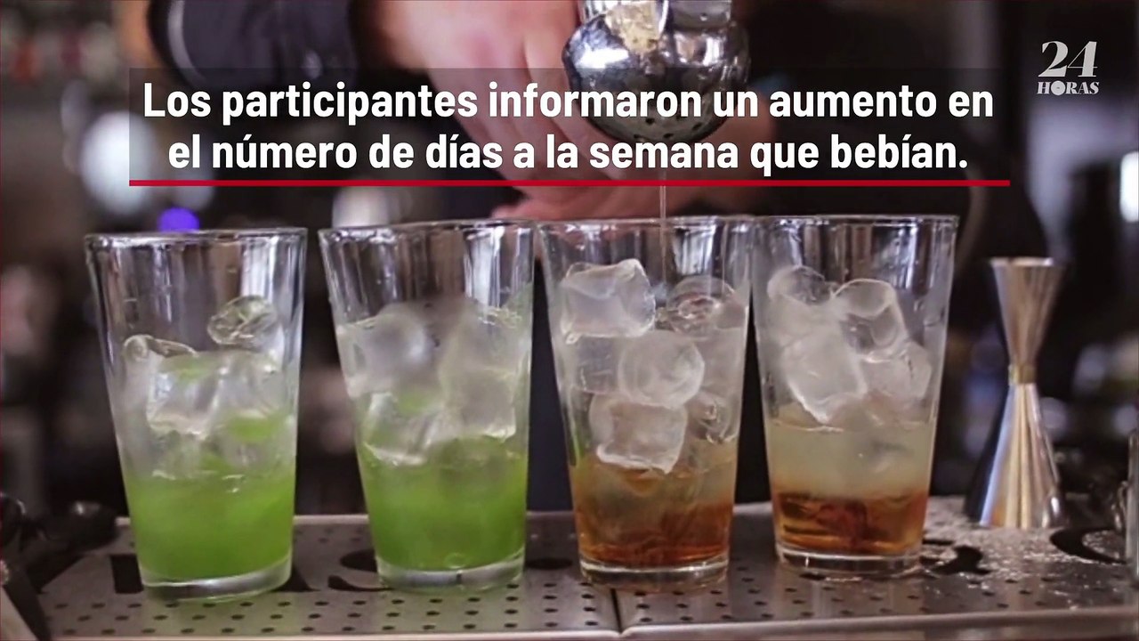 Estadounidenses mayores de 30 años han aumentado su consumo de alcohol durante la pandemia