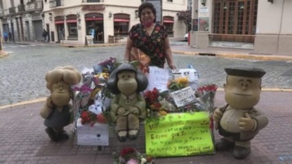 Argentina rinde homenaje por la muerte de Quino
