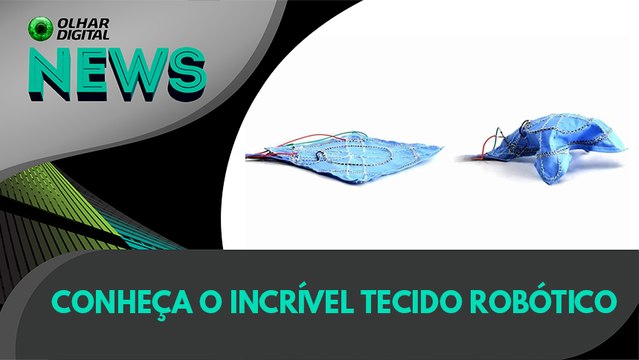 Ao Vivo | Conheça o incrível tecido robótico | 01/10/2020 #OlharDigital