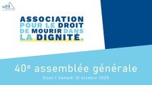 40 ème assemblée générale de l'ADMD