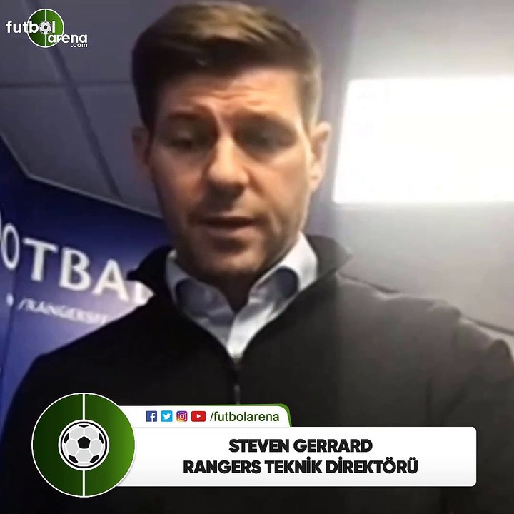 Steven Gerrard: "Çok iyi bir takımı ve çok iyi teknik direktörü yendik"