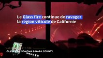 Californie: Des sapeurs-pompiers du comté d'Alameda combattent l'incendie 