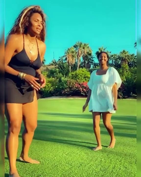 Vanessa Bryant, Lala Anthony, and Ciara Wilson Play Football Together