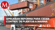 Diputados aprueban que Marina tenga control sobre los puertos; proyecto va al Senado