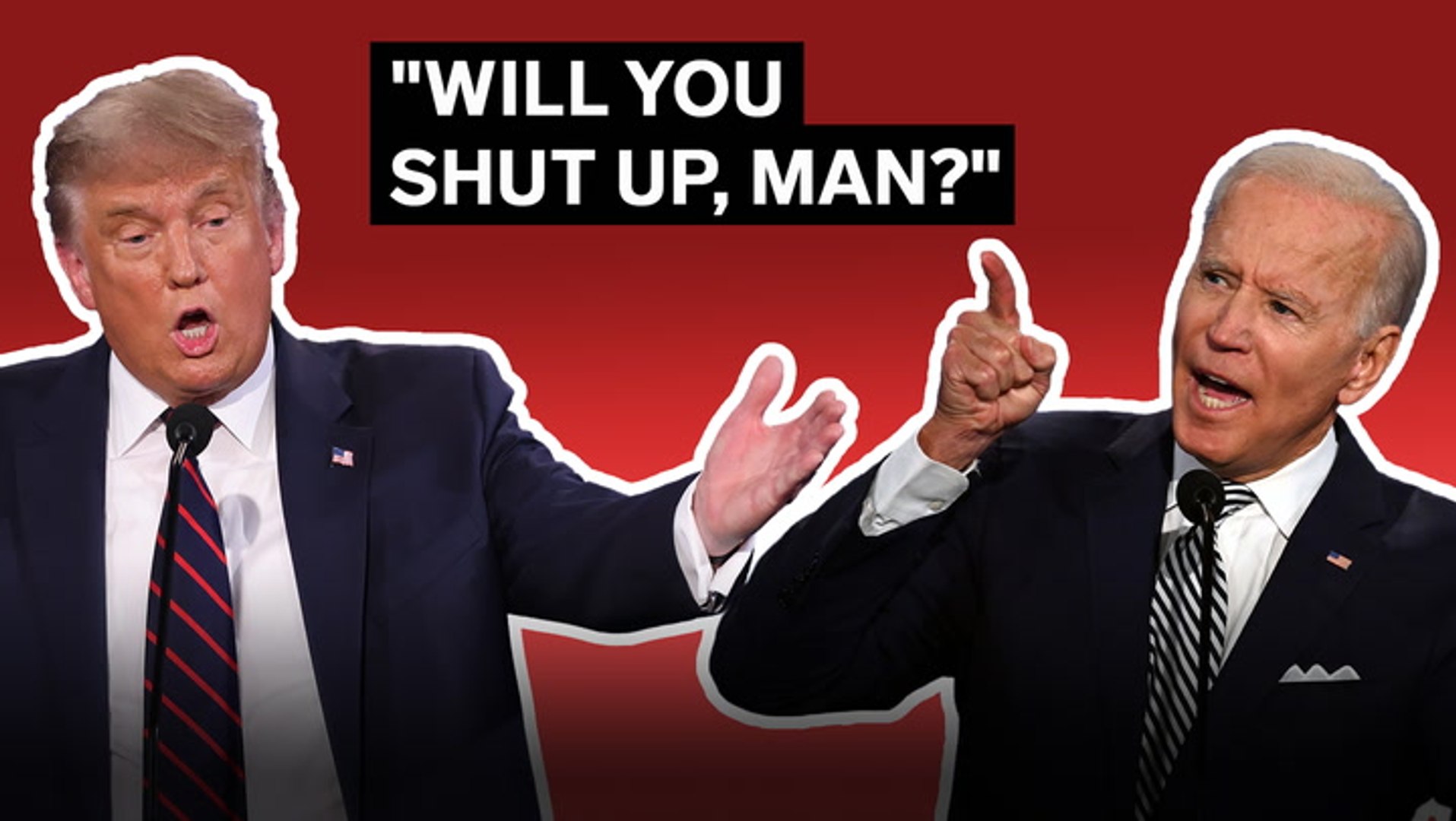 Will You Shut Up Man Highlights From Trump And Biden S First Presidential Debate Video Dailymotion