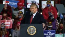 Trump tells protesters to 'go home to mommy' at Minnesota rally
