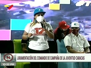Comando de Campaña de la Juventud de Caracas está listo para pintar nuevamente de pueblo la AN