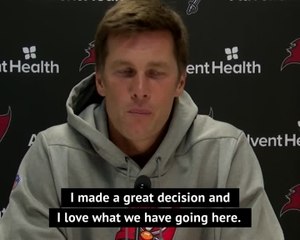 Download Video: Brady happy to have chosen Buccaneers over Chargers