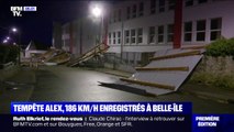 Tempête Alex: les premières images des dégâts dans le Morbihan