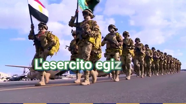 Una della più grandi forze armate nel mondo L'esercito egiziano