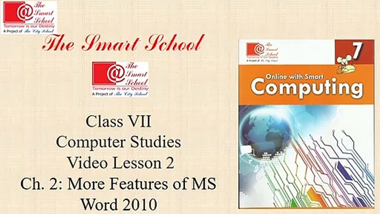 Chap 2 VL2 TI Computer Studies Class VII