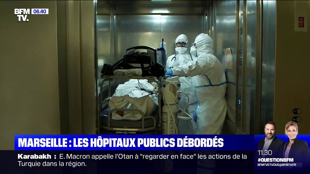 Covid-19: des patients transférés vers les hôpitaux privés à Marseille