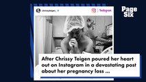 Kim Kardashian, Gabrielle Union support Chrissy Teigen after pregnancy loss _ Page Six News