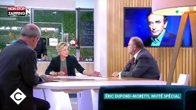 C à Vous : la vive réaction d’Éric Dupond-Moretti aux propos polémiques d’Éric Zemmour (vidéo)