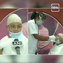 Dressed Like Mahatma Gandhi, This Little Kid is Breaking The Social Stigma On COVID-19 Testing