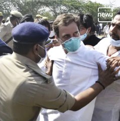 High Drama As UP Police Detain Rahul Gandhi On His Way To Hathras