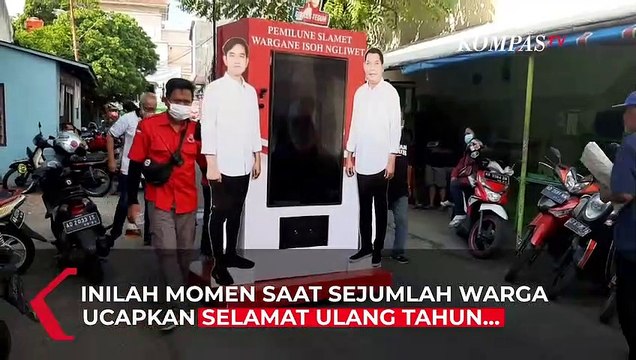 Blusukan Virtual, Gibran Rakabuming Dapat Ucapan Ulang Tahun