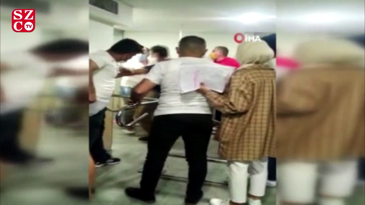 Tapu Müdürlüğünde kavga kamerada