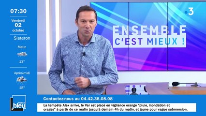 La matinale de France Bleu Provence du 02/10/2020